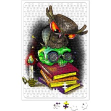 Baskı Dükkanı Sabedoria Baykuş Puzzle 240 Parça Yapboz