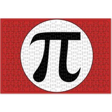Baskı Dükkanı Daire Pi Sayısı Puzzle 240 Parça Yapboz