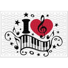 Baskı Dükkanı I Lowe Muzic Müzik Puzzle 240 Parça Yapboz