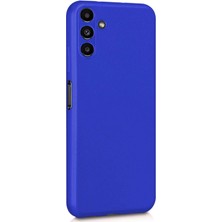 Microsonic Matte Silicone Samsung Galaxy A13 Kılıf Mavi