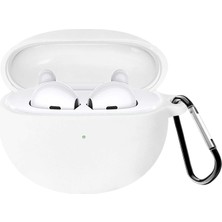 Microsonic Oppo Enco Air Mat Silikon Kılıf Beyaz