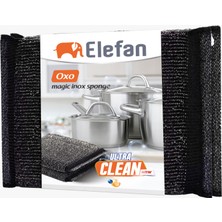 Elefan Magic Inox Sponge Paslamaz Telli Sünger 2'li Set