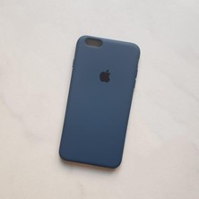 Gritty Apple iPhone 6 Plus 6s Plus  Uyumlu Logolu  Içi Kadife Lansman Silikon Kılıf