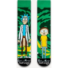 Rick And Morty Renkli Erkek Çorap