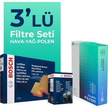 Bosch Hyundaı Elantra 1.6 D-Cvvt Filtre Bakım Seti (2015-2020) 3 Lü