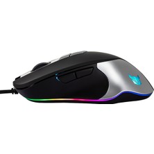 Rowl Rgm-04 Aves USB Siyah Rgb Aydınlatmalı 7200DPI Makrolu Mouse