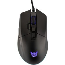 Rowl Rgm-02 Pyrro USB Siyah Rgb Aydınlatmalı 10000DPI Mouse