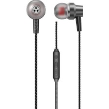 Wk YA03 Youpın Serisi 3.5mm Arabirimi Kulak Içi Hifi Stereo Kablolu Çağrı Müzik Kulaklık, Uzunluk: 1.2m (Siyah) (Yurt Dışından)