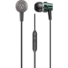 Wk YA03 Youpın Serisi 3.5mm Arabirimi Kulak Içi Hifi Stereo Kablolu Çağrı Müzik Kulaklık, Uzunluk: 1.2m (Siyah) (Yurt Dışından)