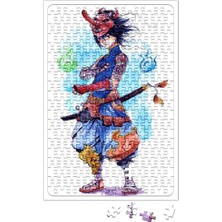 Baskı Dükkanı Oni Puzzle 240 Parça Yapboz