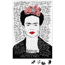 Baskı Dükkanı Frida Kahlo Kırmızı Puzzle 240 Parça Yapboz