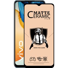 Kzy Vivo Y70 Tam Kaplayan Mat Seramik Nano Esnek Ekran Koruyucu Cam