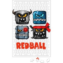 Baskı Dükkanı Red Ball Puzzle 240 Parça Yapboz