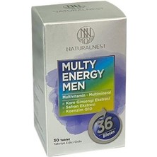 Naturalnest Multy Energy Men 30 Tablet