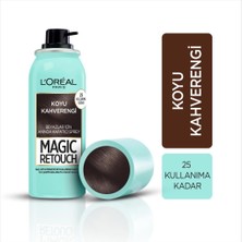 L'Oréal Paris Loreal Paris Loreal Magic Retouch Koyu Kahve Saç Spreyi X2