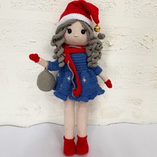 Homemood Hobi - Butik Amigurumi Oyuncak - Noel Kız