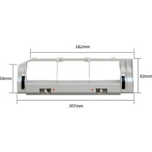 Shuai Yan Xiaomi Mijia Pro Süpürge Aksesuarları Için Haddeleme Fırçası Ana Fırça Yan Fırça Hepa Filtre Ana Fırça Kapağı (Yurt Dışından)