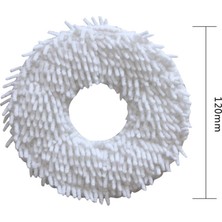 Shuai Yan 6 Adet Buharlı Paspas Temizleme Pedi Ecovacs N9 + Robot Elektrikli Süpürge Aksesuarları Için Yedek Paspas Bezi Bez (Yurt Dışından)