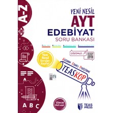 Teas Press Yayınları Teaskop AYT Edebiyat Soru Bankası