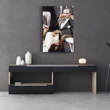 SRD Concept Atatürk 43 Cam Tablo-Atatürk Tablosu