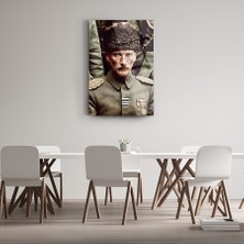 SRD Concept Atatürk 46 Cam Tablo-Atatürk Tablosu