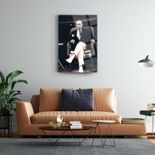 SRD Concept Atatürk 60 Cam Tablo-Atatürk Tablosu