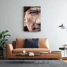 SRD Concept Atatürk 63 Cam Tablo-Atatürk Tablosu