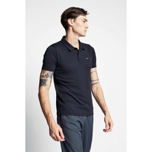 Lescon Siyah Erkek Kısa Kollu Polo Yaka T-Shirt 22S-1297-22B