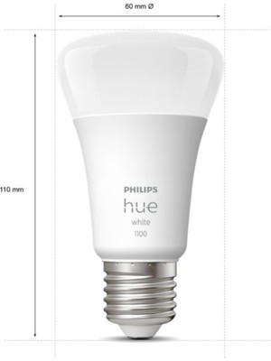 Philips Hue  75W Beyaz Akıllı Ampul  E27 Bluetooth Özellikli