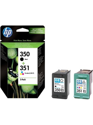 Hp 350 BLACK/351 Tri-Color 2-Pack