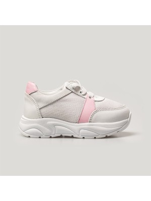 Merli&rose Run Sneaker | Beyaz-Pembe