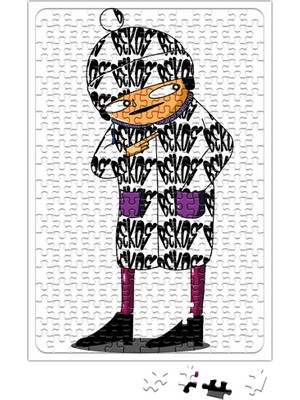 Baskı Dükkanı Bekos Arte Urbana Blusao Puzzle 240 Parça Yapboz