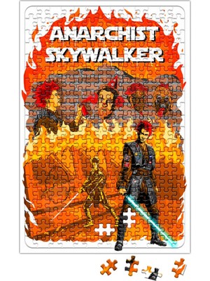 Baskı Dükkanı Anarchist Skywalker Star Wars Puzzle 240 Parça Yapboz
