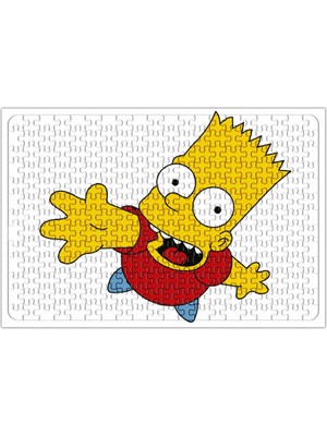 Baskı Dükkanı Bart Simpsons Puzzle 240 Parça Yapboz