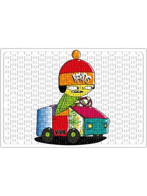 Baskı Dükkanı Bekos Arte Urbana A Fuga Puzzle 240 Parça Yapboz