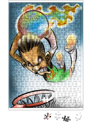 Baskı Dükkanı Basket Hardcore Puzzle 240 Parça Yapboz