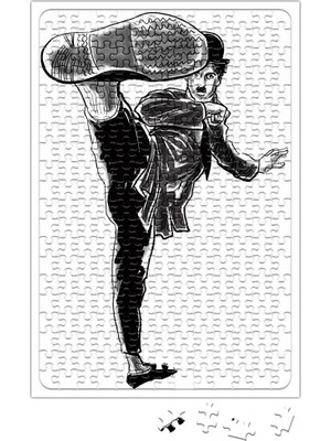 Baskı Dükkanı Chaplin Lee Puzzle 240 Parça Yapboz