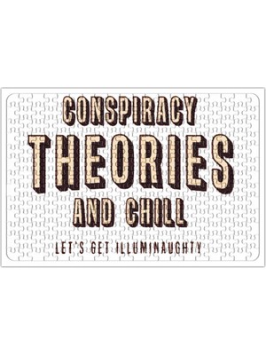Baskı Dükkanı Conspiracy Theories And Chill Puzzle 240 Parça Yapboz