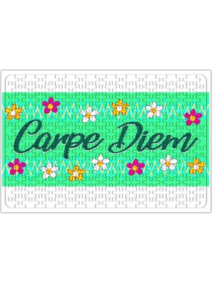 Baskı Dükkanı Carpe Diem -Vı Puzzle 240 Parça Yapboz