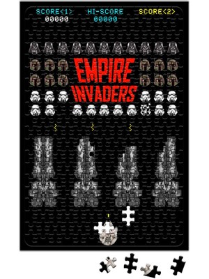 Baskı Dükkanı Empire Invaders Puzzle 240 Parça Yapboz