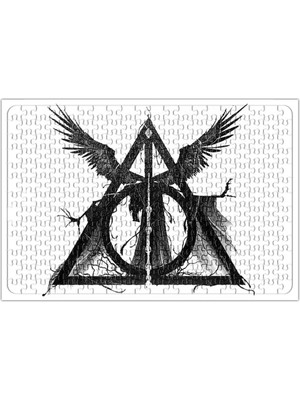 Baskı Dükkanı Deathly Hallows Puzzle 240 Parça Yapboz