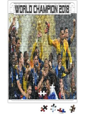 Baskı Dükkanı Champions 2018 Puzzle 240 Parça Yapboz