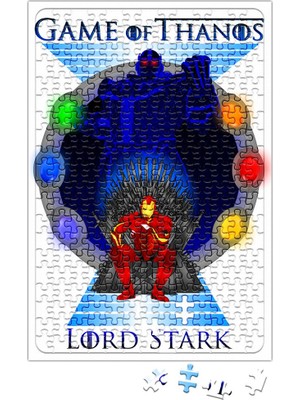 Baskı Dükkanı Game Of Thanos Puzzle 240 Parça Yapboz