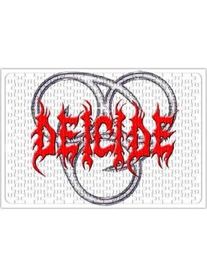 Baskı Dükkanı Deicide Logo Puzzle 240 Parça Yapboz