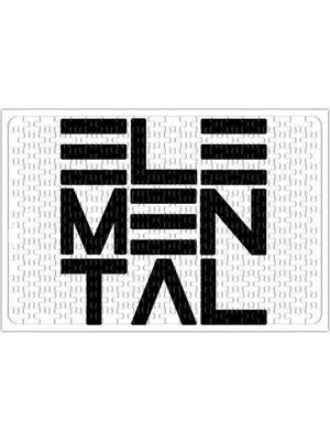 Baskı Dükkanı Elemental Puzzle 240 Parça Yapboz