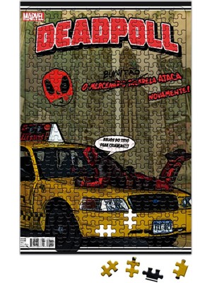 Baskı Dükkanı Marvel Deadpoll O Mercenario Tagarela Puzzle 240 Parça Yapboz
