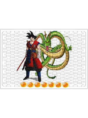 Baskı Dükkanı Goku 03 Puzzle 240 Parça Yapboz