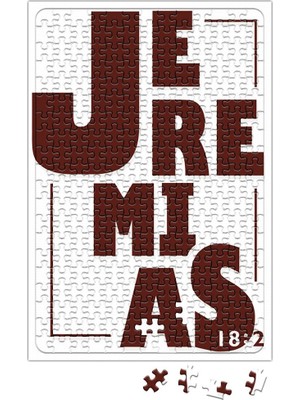 Baskı Dükkanı Jeremias 18 2 Puzzle 240 Parça Yapboz