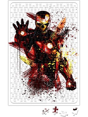 Baskı Dükkanı Homem De Ferro 01 Puzzle 240 Parça Yapboz