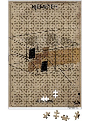Baskı Dükkanı Niemeyer Puzzle 240 Parça Yapboz
